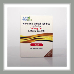 Live Well CBD Max Full Spectrum 10ml CBD